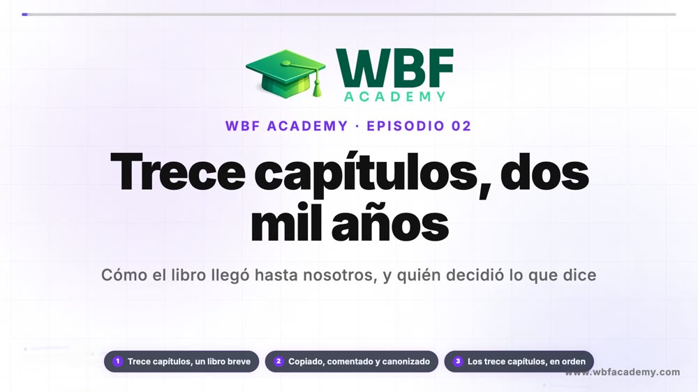 Trece capítulos, dos mil años