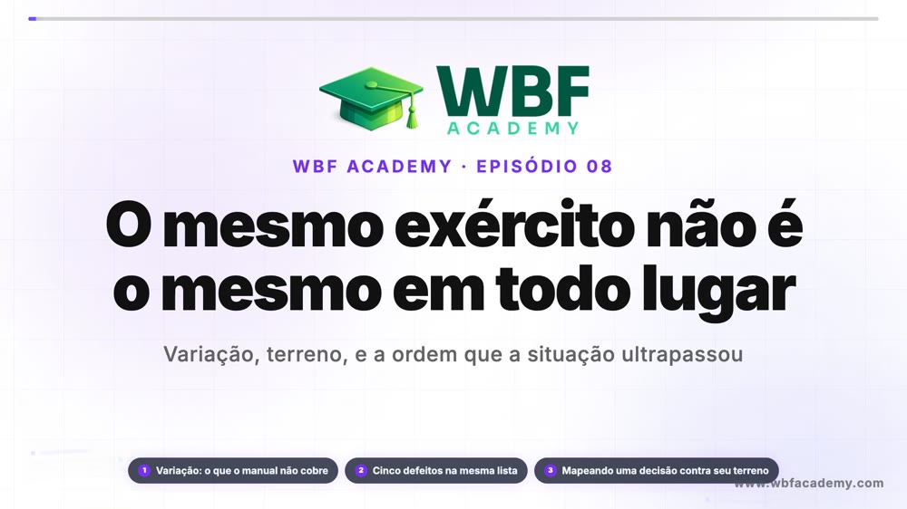 O mesmo exército não é o mesmo em todo lugar
