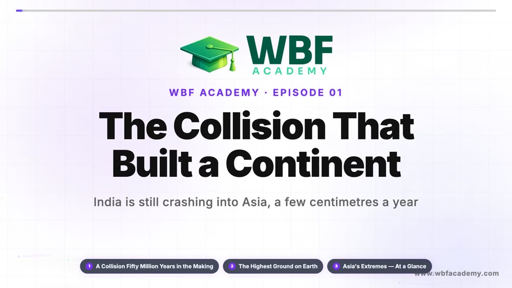 The Collision That Built a Continent