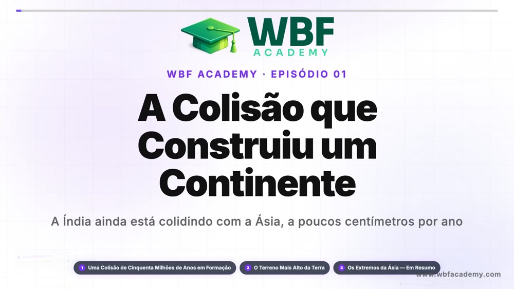 A Colisão que Construiu um Continente