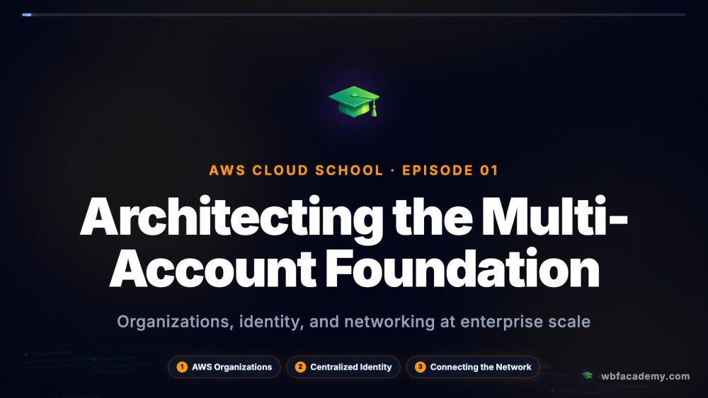 Architecting the Multi-Account Foundation