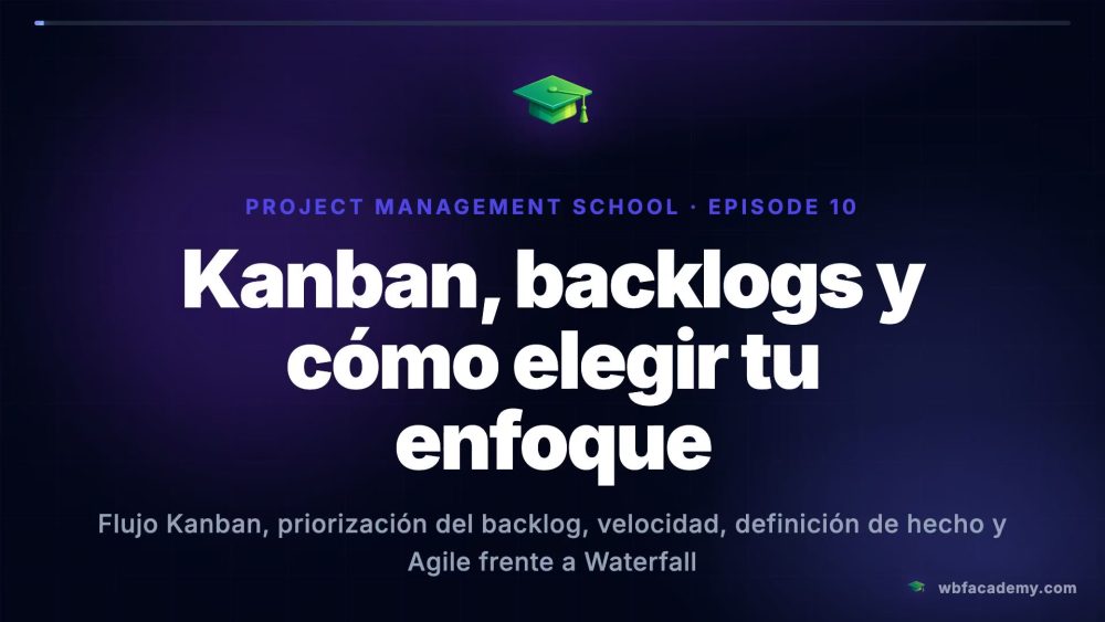 Kanban, backlogs y cómo elegir tu enfoque