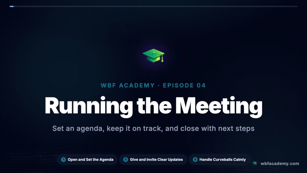 Running the Meeting