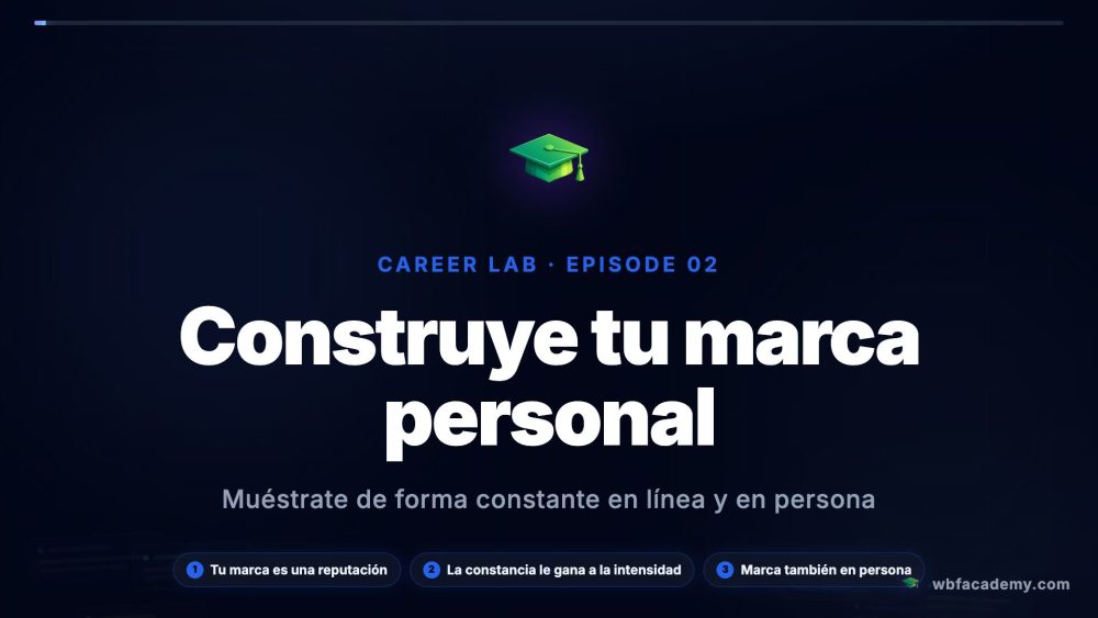 Construye tu marca personal