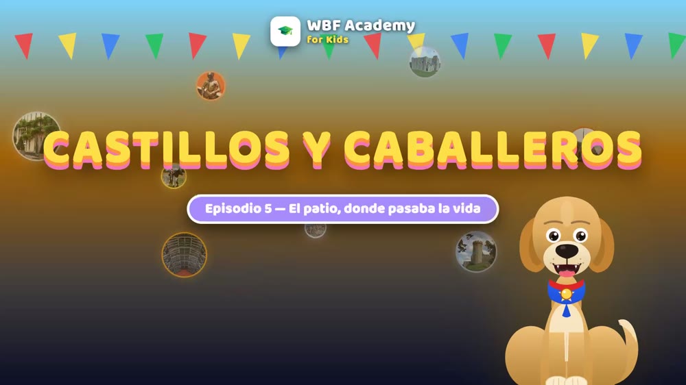 El patio, donde pasaba la vida