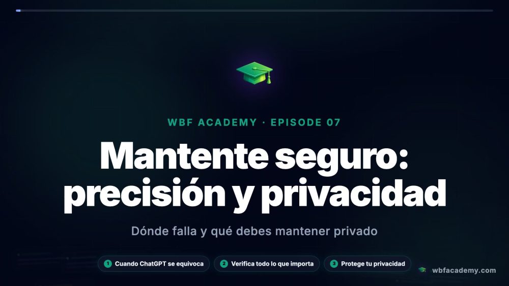 Mantente seguro: precisión y privacidad