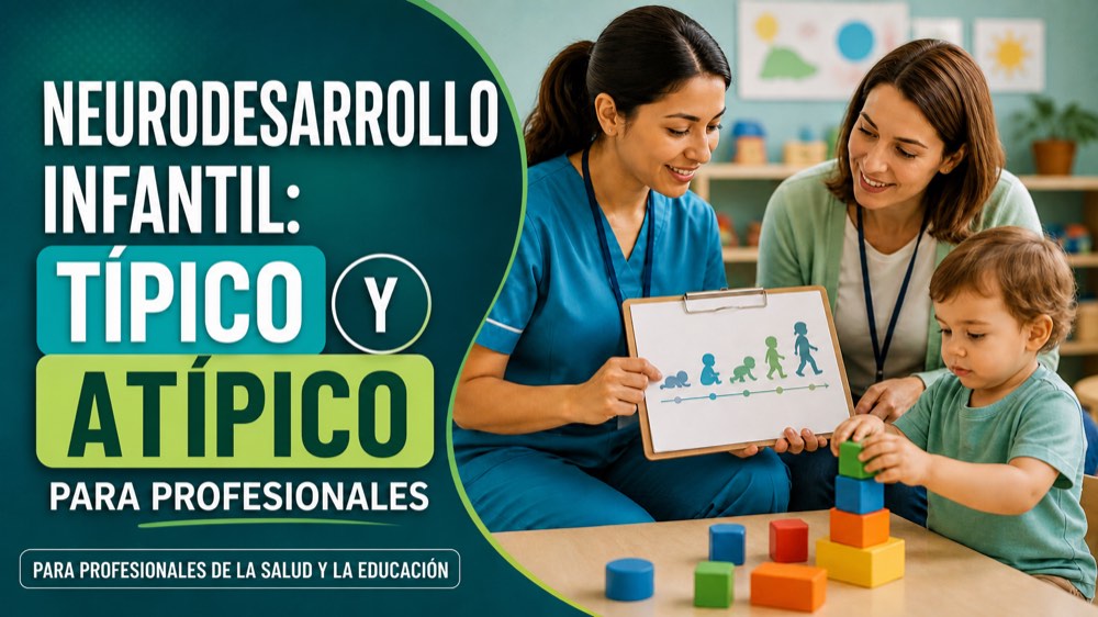 Neurodesarrollo infantil: típico y atípico para profesionales