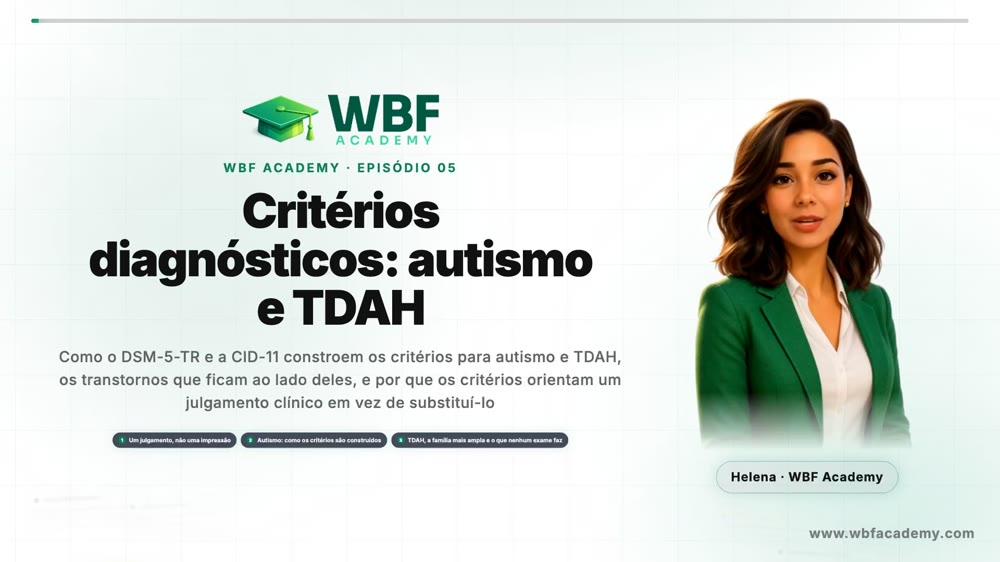 Critérios diagnósticos: autismo e TDAH