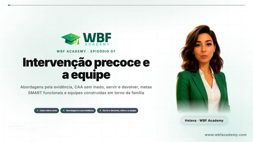 Intervenção precoce e a equipe
