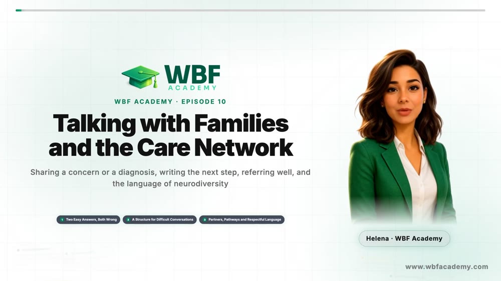 Talking with Families and the Care Network