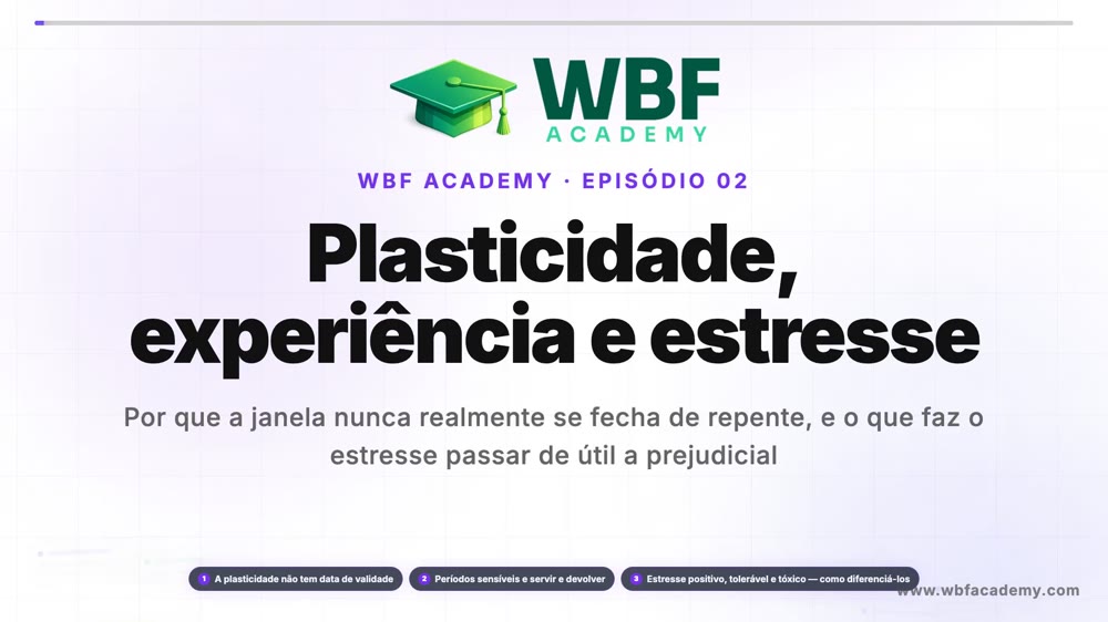 Plasticidade, experiência e estresse
