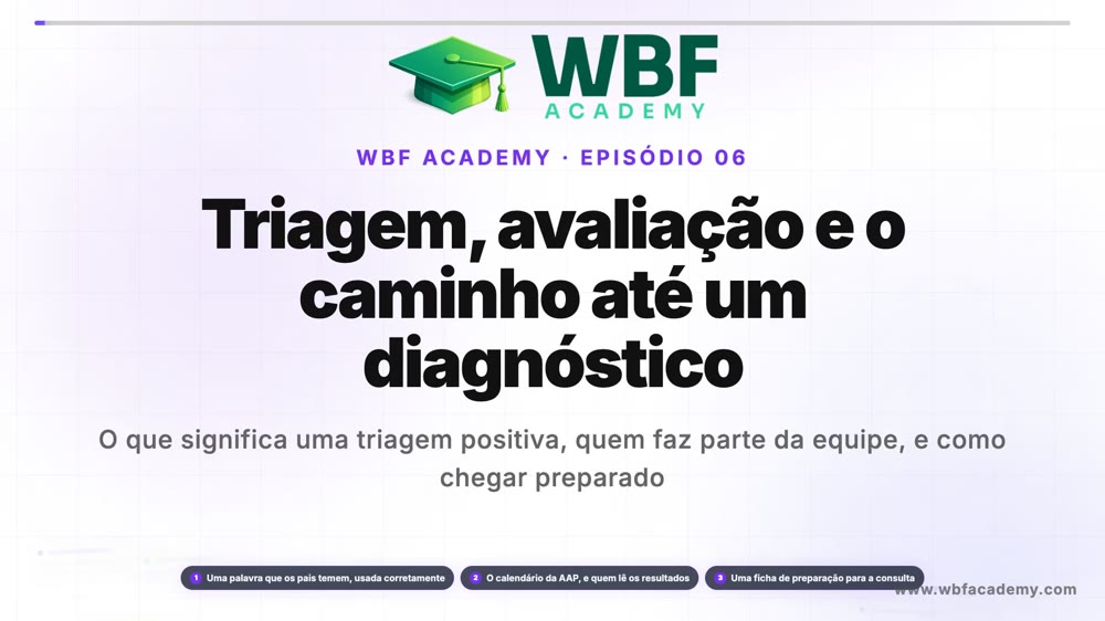 Triagem, avaliação e o caminho até um diagnóstico