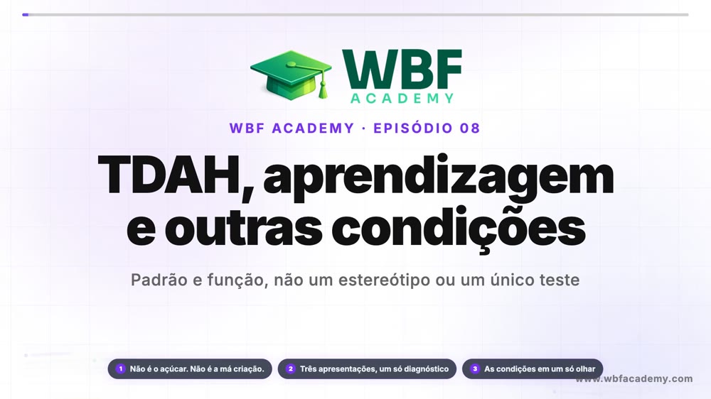 TDAH, aprendizagem e outras condições