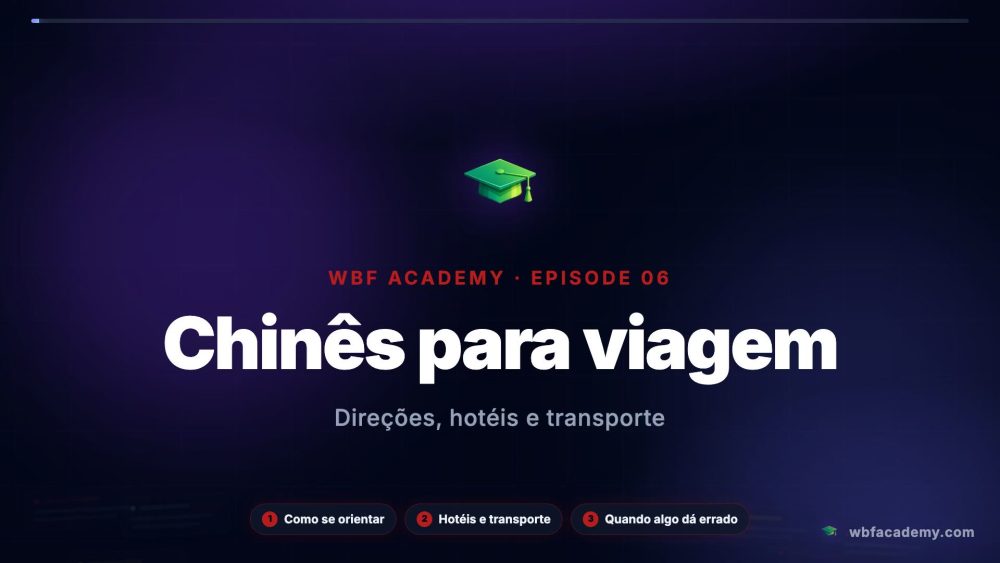 Chinês para viagem