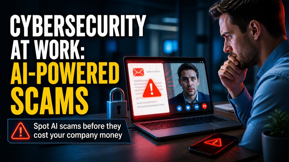 Cybersecurity at Work: AI-Powered Scams