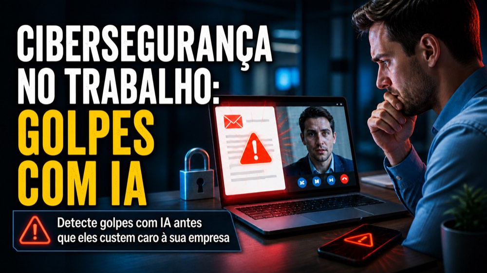 Cibersegurança no Trabalho: Golpes com IA