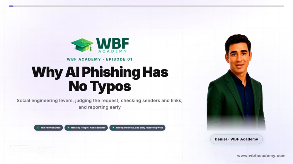 Why AI Phishing Has No Typos