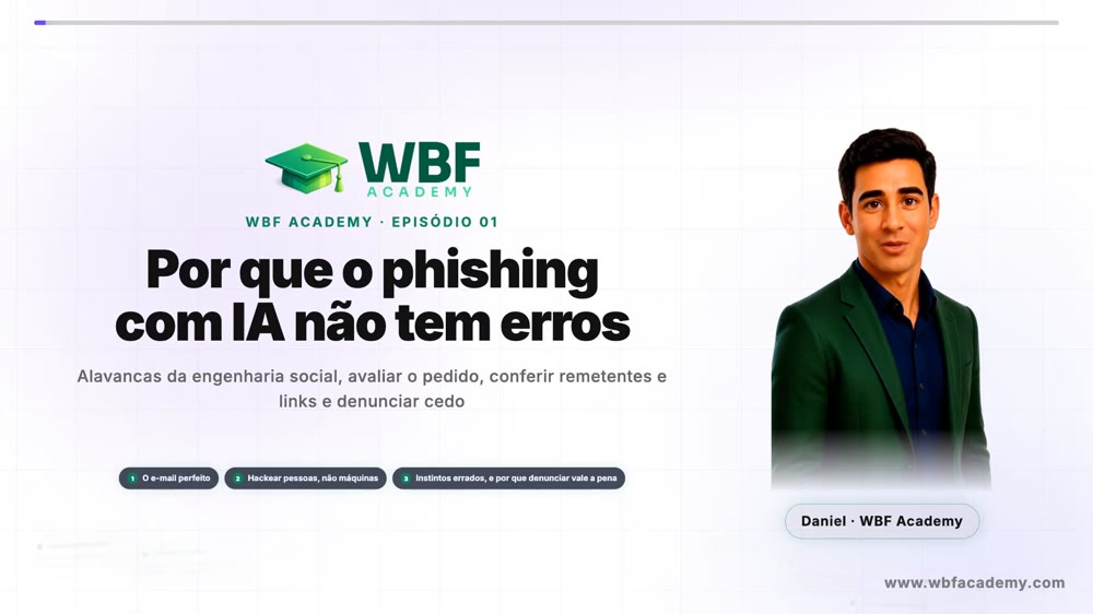 Por que o phishing com IA não tem erros
