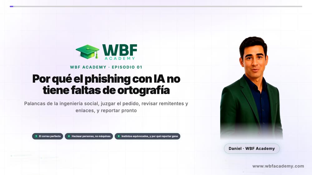 Por qué el phishing con IA no tiene faltas de ortografía