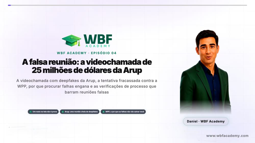 A falsa reunião: a videochamada de 25 milhões de dólares da Arup