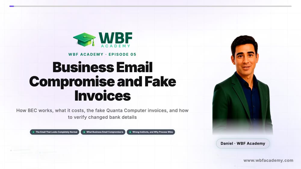 Business Email Compromise and Fake Invoices