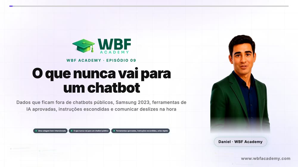 O que nunca vai para um chatbot