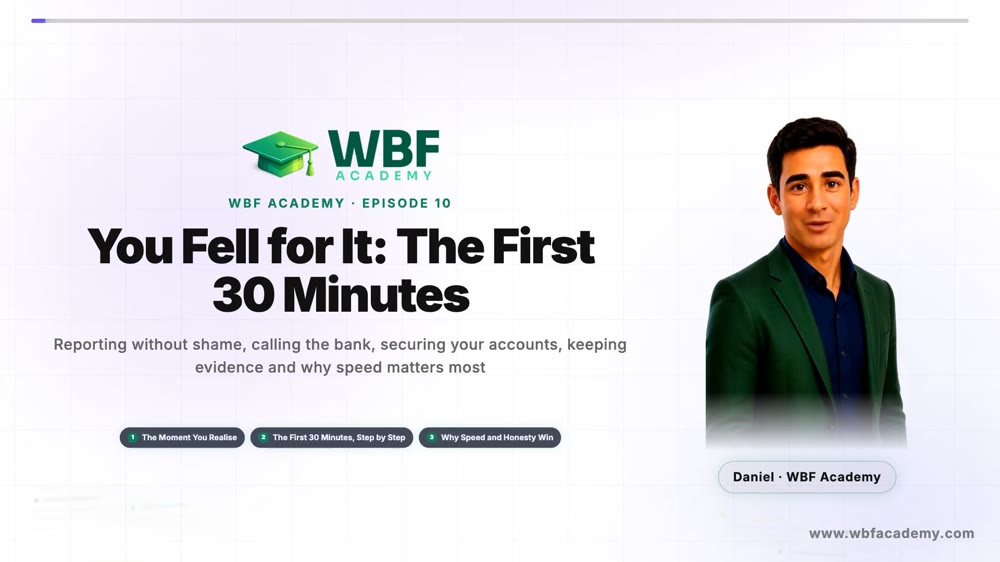 You Fell for It: The First 30 Minutes