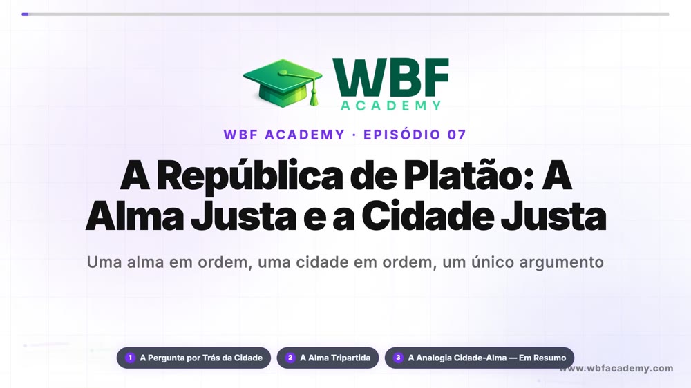 A República de Platão: A Alma Justa e a Cidade Justa