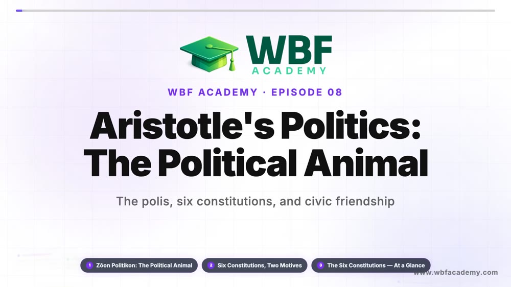 Aristotle's Politics: The Political Animal