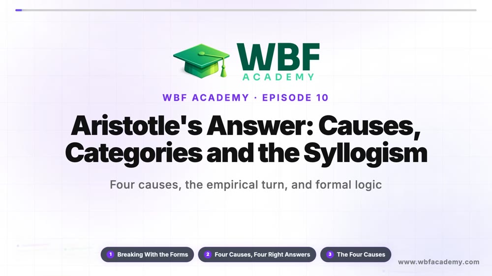 Aristotle's Answer: Causes, Categories and the Syllogism