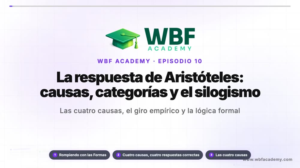 La respuesta de Aristóteles: causas, categorías y el silogismo
