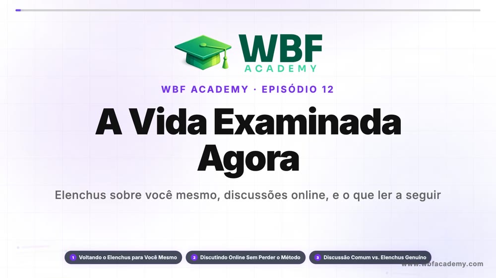 A Vida Examinada Agora