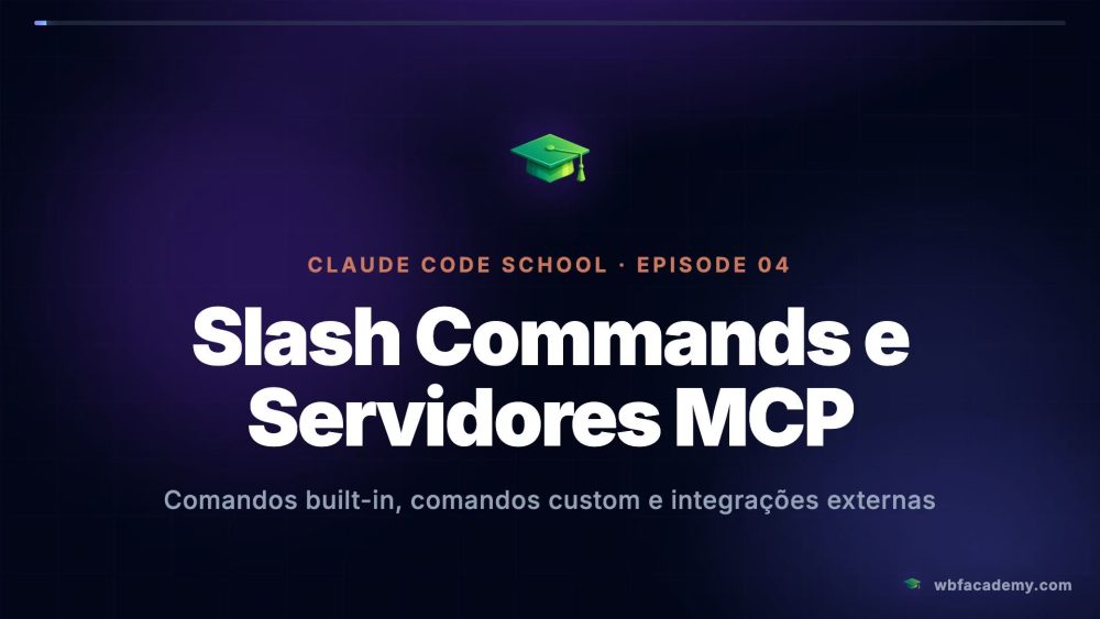 Slash Commands e Servidores MCP