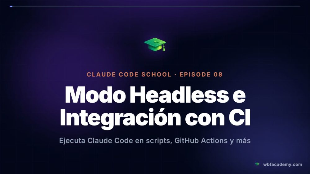 Modo Headless e Integración con CI