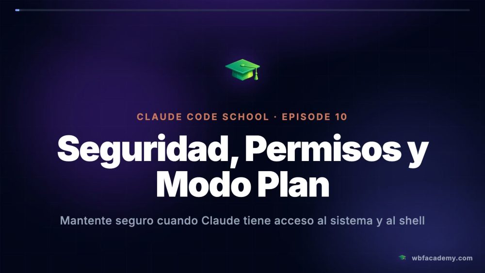 Seguridad, Permisos y Modo Plan