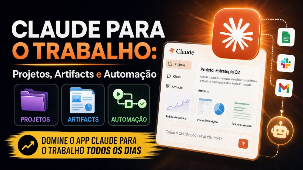 Claude para o Trabalho: Projetos, Artifacts e Automação