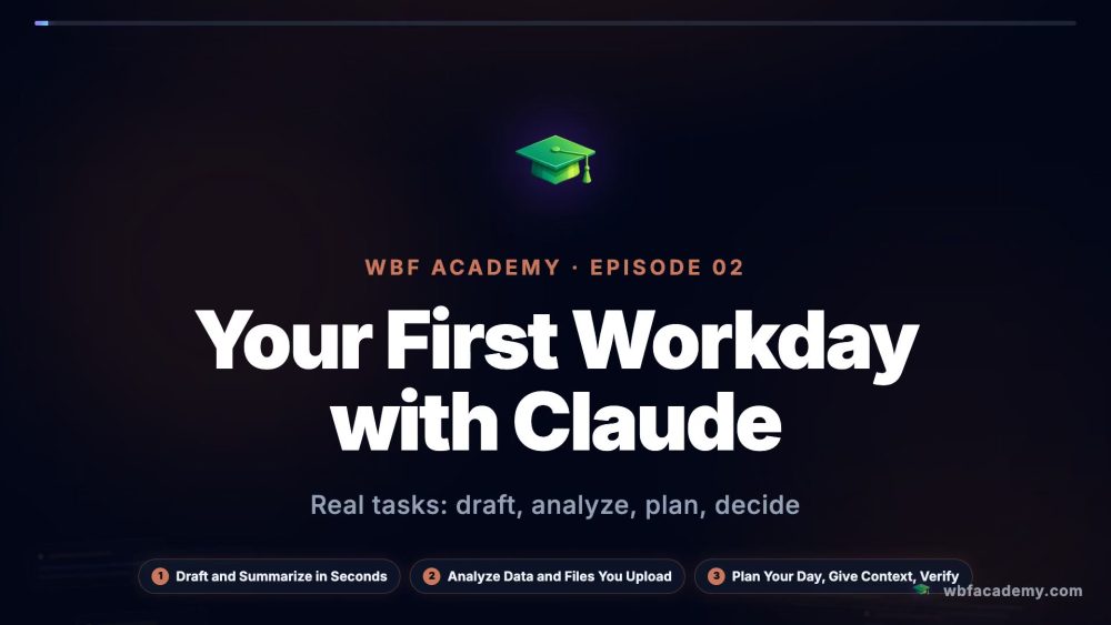 Your First Workday with Claude