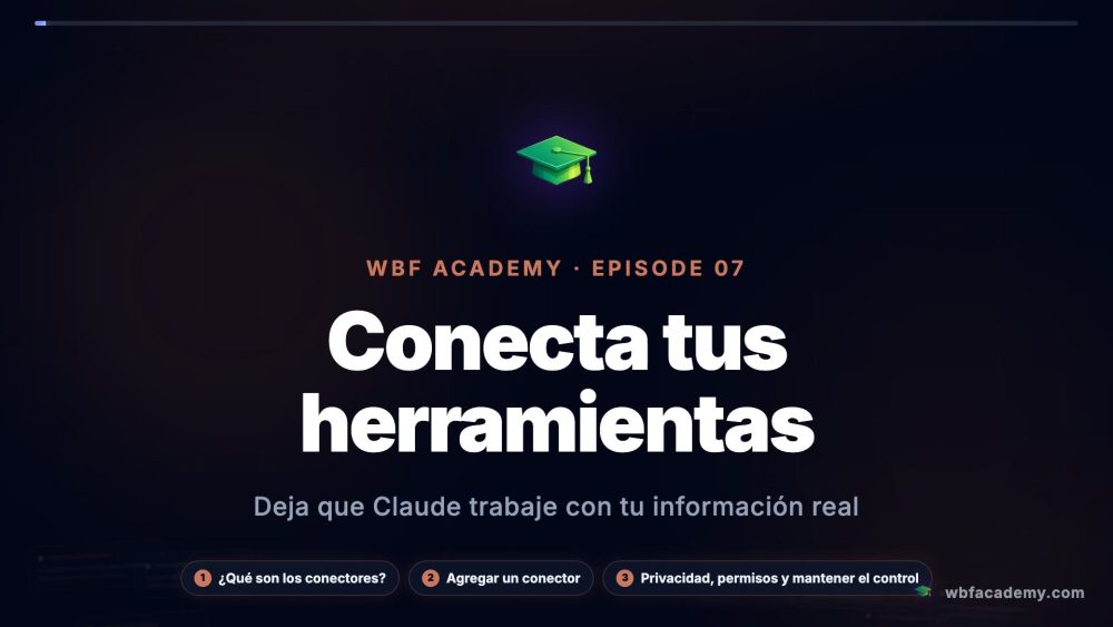 Conecta tus herramientas
