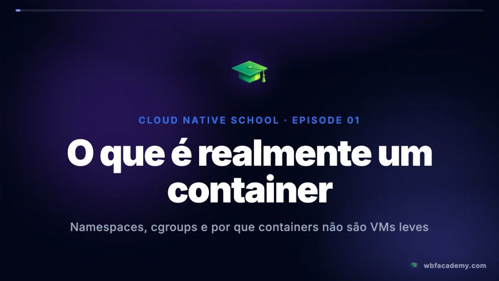 O que é realmente um container