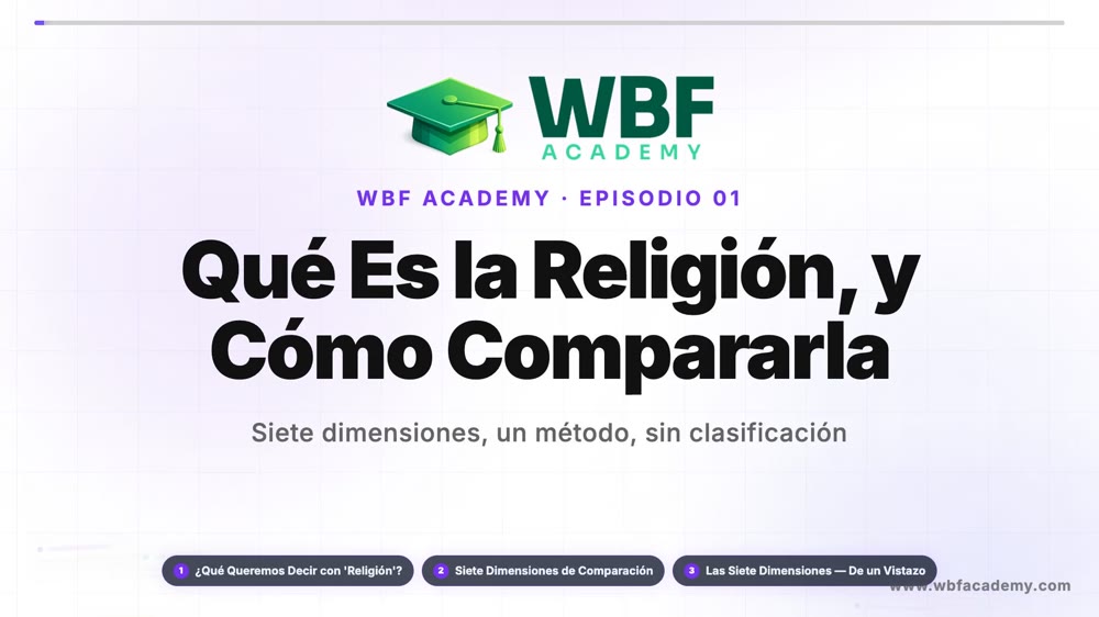 Qué Es la Religión, y Cómo Compararla