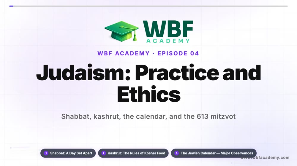 Judaism: Practice and Ethics