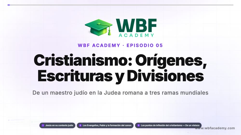 Cristianismo: Orígenes, Escrituras y Divisiones