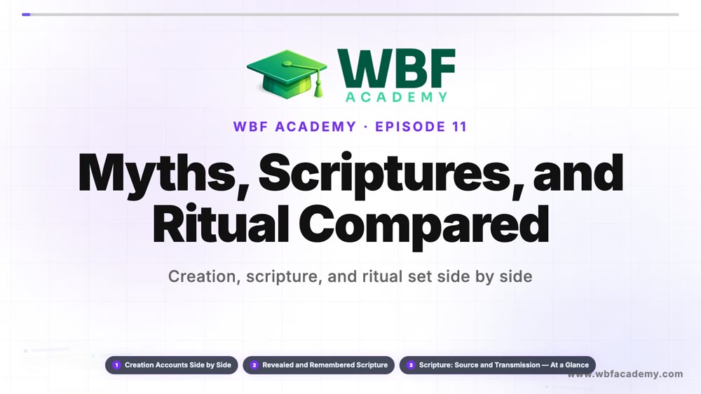 Myths, Scriptures, and Ritual Compared