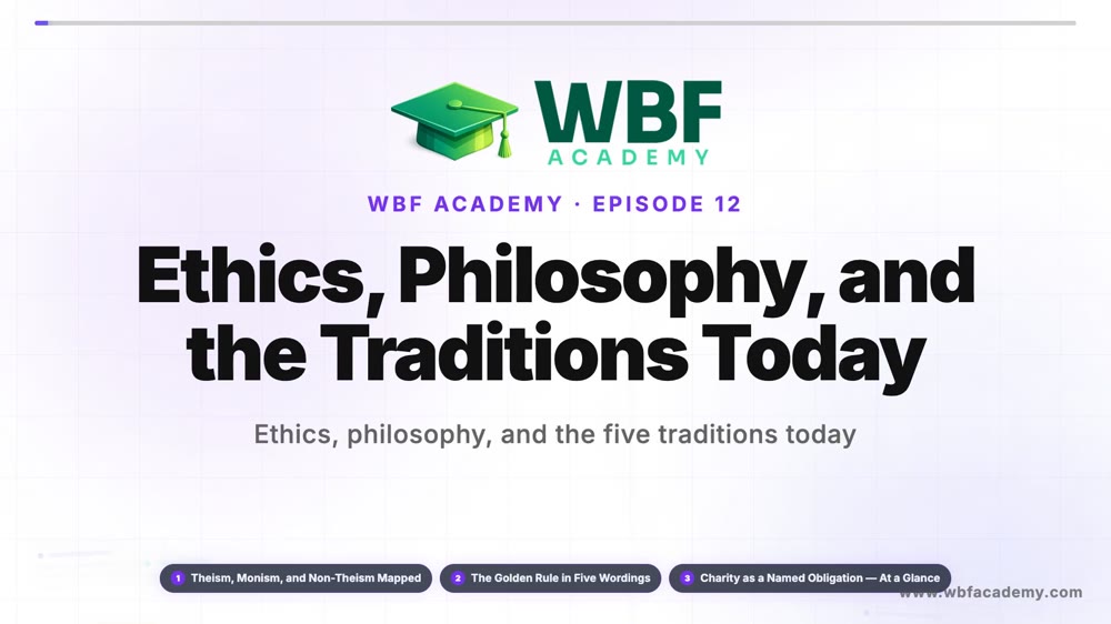 Ethics, Philosophy, and the Traditions Today