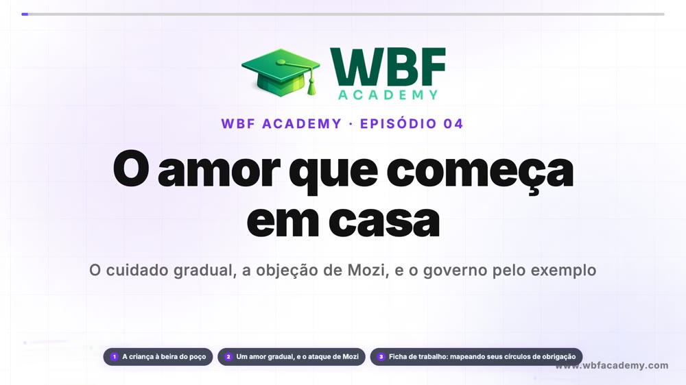 O amor que começa em casa