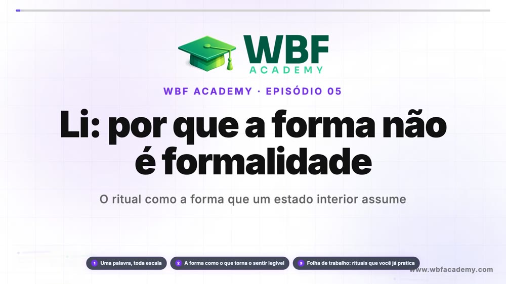 Li: por que a forma não é formalidade