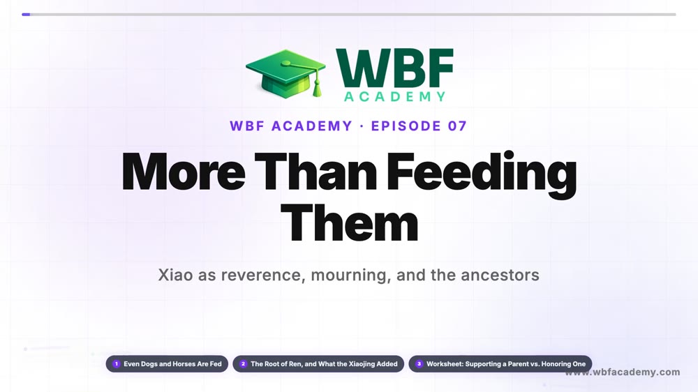 More Than Feeding Them