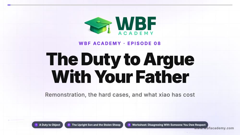 The Duty to Argue With Your Father