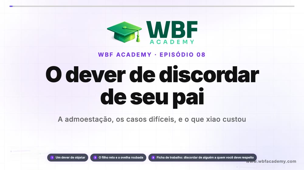 O dever de discordar de seu pai