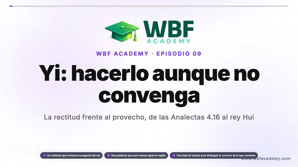 Yi: hacerlo aunque no convenga